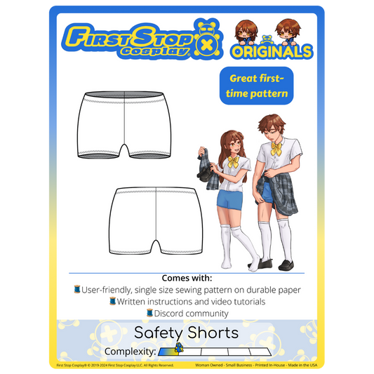 FSCO Safety Shorts Sewing Pattern