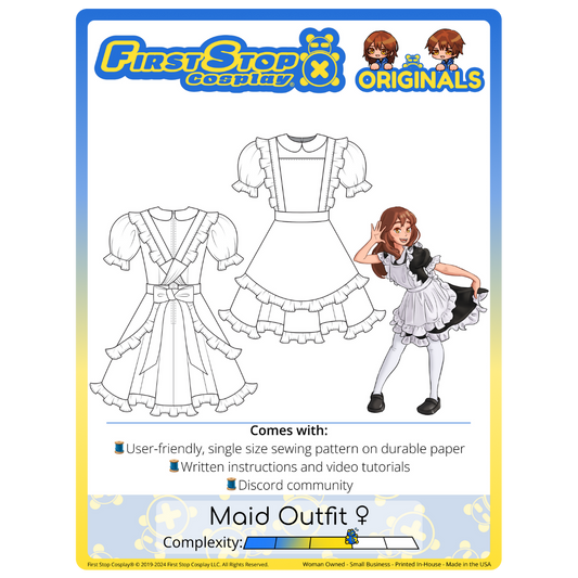 FSCO Maid Outfit ♀ Sewing Pattern