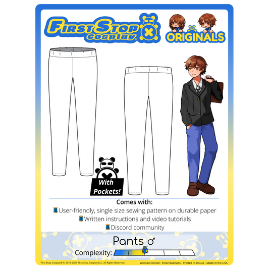 FSCO Pants ♂ Sewing Pattern