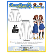 FSCO® Dual-Length Pleated Skirt Sewing Pattern