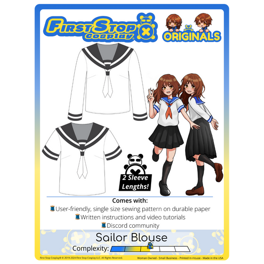 FSCO Sailor Blouse Sewing Pattern