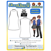 FSCO Versatile Sleeveless Turtleneck Sewing Pattern