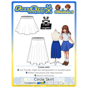 FSCO® Dual-Length Circle Skirt Sewing Pattern