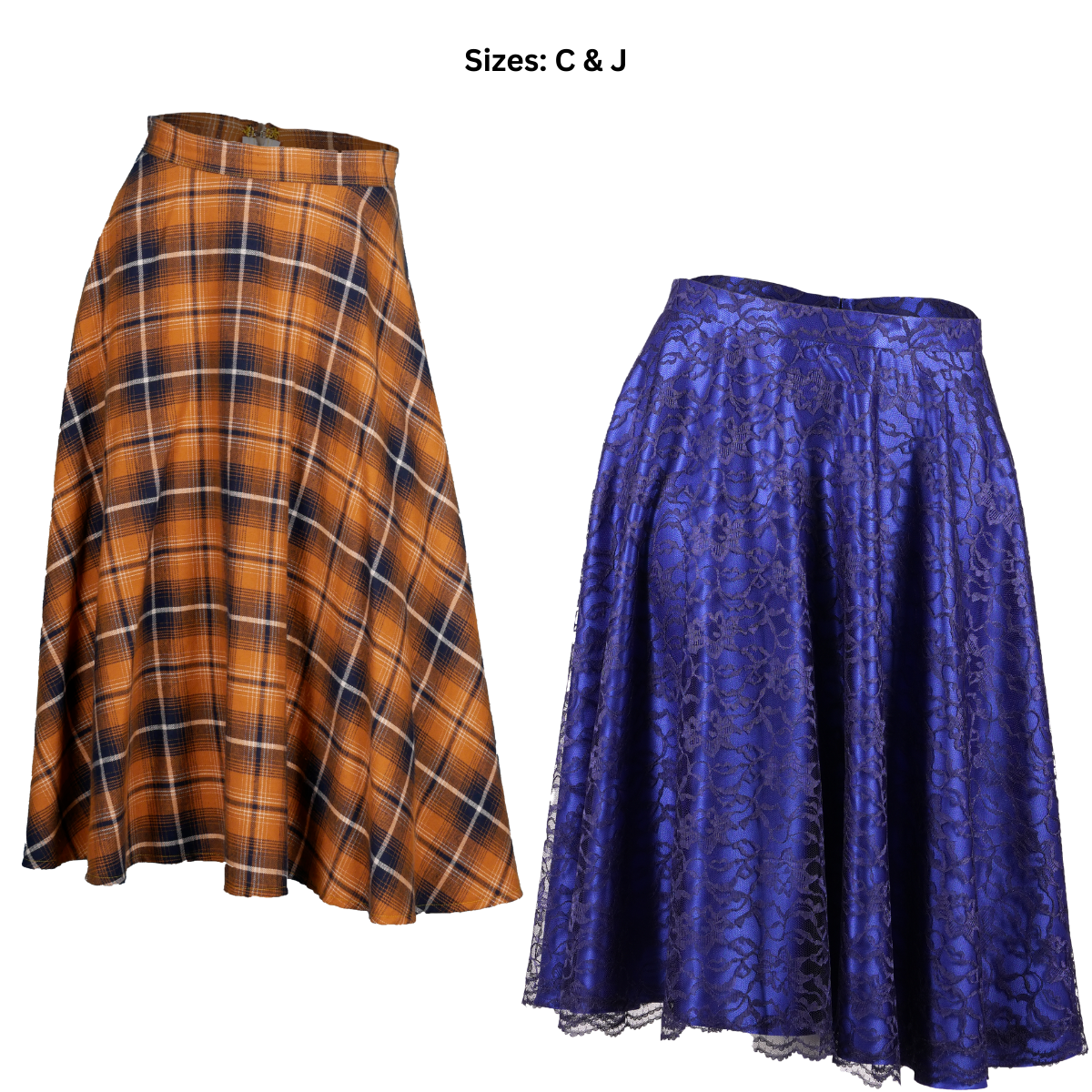 FSCO® Dual-Length Circle Skirt Sewing Pattern