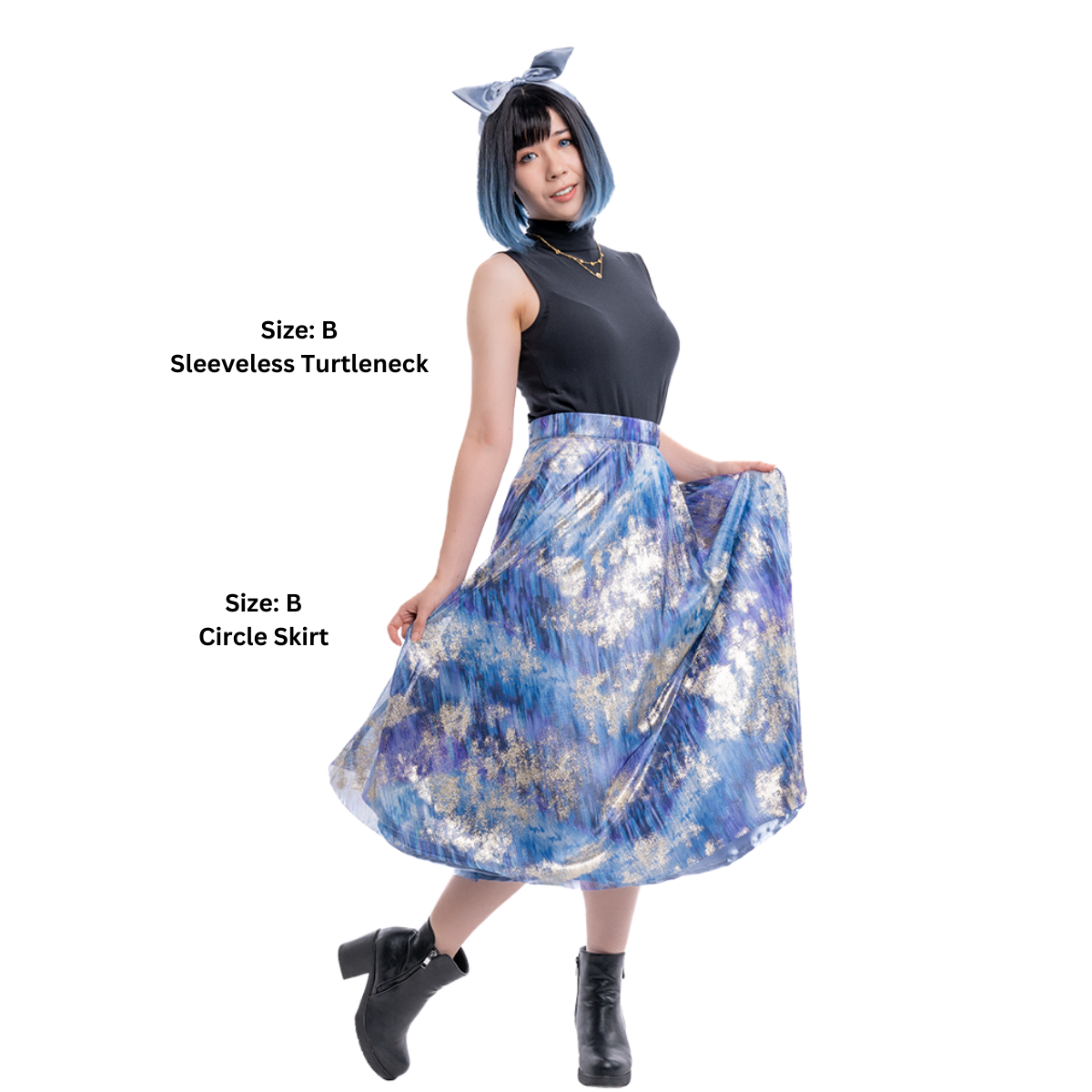 FSCO® Dual-Length Circle Skirt Sewing Pattern