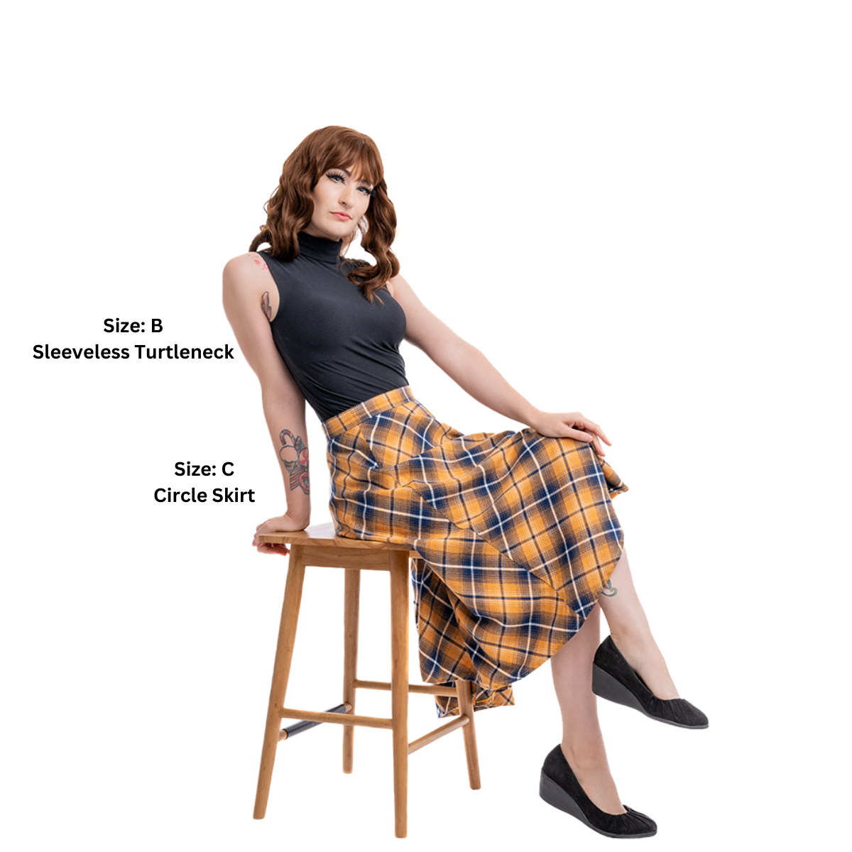 FSCO® DIGITAL Dual-Length Circle Skirt Sewing Pattern