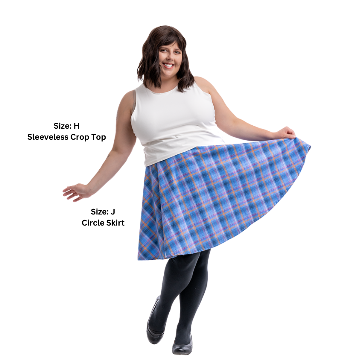 FSCO Dual-Length Circle Skirt Sewing Pattern