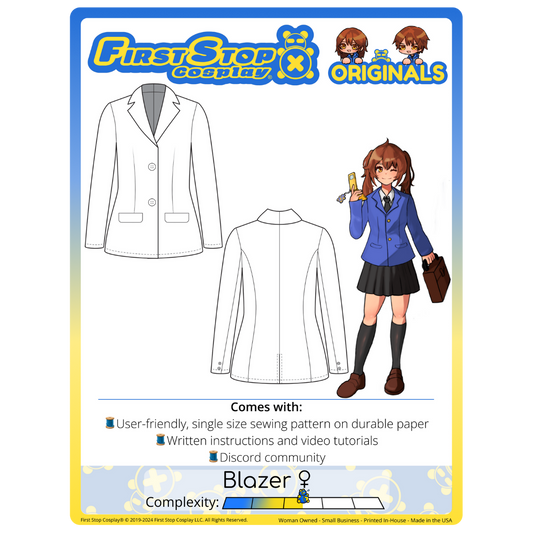 FSCO Blazer ♀ Sewing Pattern