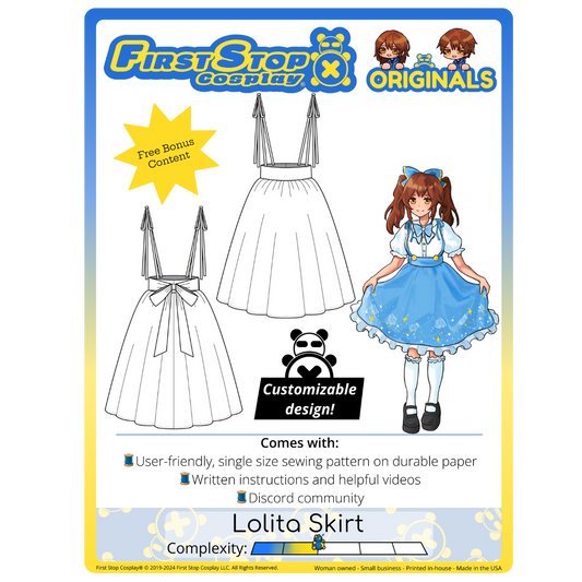 FSCO Lolita Skirt Sewing Pattern