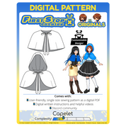 FSCO® DIGITAL Customizable Capelet Sewing Pattern