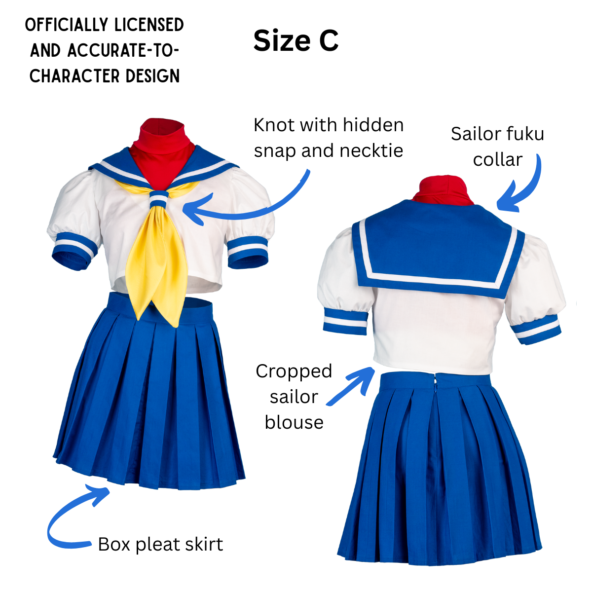 Street Fighter DIGITAL Sakura Sewing Pattern