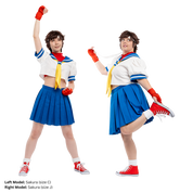 Street Fighter DIGITAL Sakura Sewing Pattern