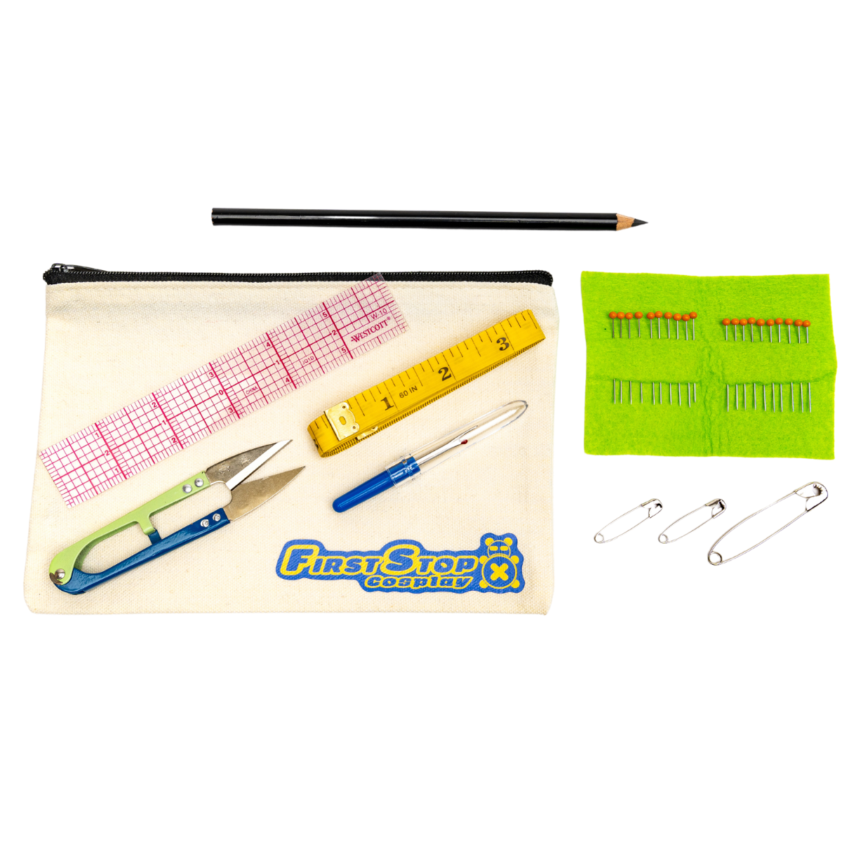 FSCO Needle Book Kit & Travel Starter Tool Set Bundle